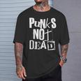 Punk Not Dead Vintage Grunge Punk Is Not Dead Rock T-Shirt Geschenke für Ihn