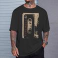 Punk Rock 80'S Concert Mixtape Cassette Vintage T-Shirt Gifts for Him