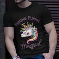 Punk Rock Anarchy Unicorn T-Shirt Gifts for Him