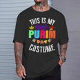 This Is My Purim Costume Purim Jewish Holiday Festival Jew T-Shirt Gifts for Him