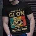 Put Your Gi On It's Cuddle Time Bjj Brazilian Jiu Jitsu T-Shirt Gifts for Him