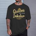 Queens Are From Inkster Mi Michigan Home Roots T-Shirt Gifts for Him
