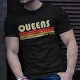 Queens Ny New York City Home Roots Retro 70S 80S T-Shirt Gifts for Him