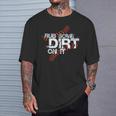 Quite Crying Rub Dirt On It No Crying Girls Softball T-Shirt Gifts for Him