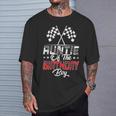 Race Car Auntie Of The Birthday Boy Racing Family Pit Crew T-Shirt Gifts for Him
