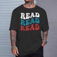 Read Read ReadingAcross That America Reading Lover Teacher T-Shirt Gifts for Him