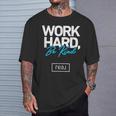 Real Broker Work Hard Be Kind Core Value White And Blue T-Shirt Gifts for Him
