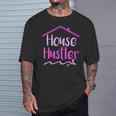 Realtor House Hustler Real Estate Agent Advertising T-Shirt Gifts for Him