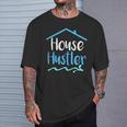 Realtor Real Estate Agent Advertising House Hustler T-Shirt Gifts for Him