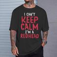 Redhead Irish Pride Outfit Red Hair T-Shirt Gifts for Him