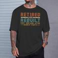 Retired And Rebuilt Body Contains Aftermarket Parts Titanium T-Shirt Gifts for Him