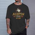 Retro Austin Texas Austin Texas Souvenir Austin Texas T-Shirt Gifts for Him