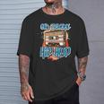 Retro Old School Hip Hop 80S 90S Graffiti Cassette Camiseta unisex Regalos para él