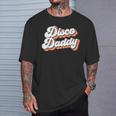 Retro Vintage Disco Daddy 70S Party Costume Dad Fathers Day T-Shirt Gifts for Him