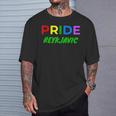 Reykjavik Pride Festival Iceland Lqbtq Pride Month T-Shirt Gifts for Him