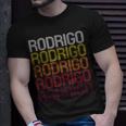 Rodrigo Retro Wordmark Pattern Vintage Style T-Shirt Gifts for Him