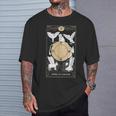 Rueda De La Fortuna X Tarot Card Camiseta unisex Regalos para él