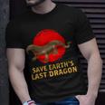 Save Earth’S Last Dragon Reptile Lover Komodo Dragons T-Shirt Gifts for Him
