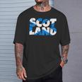 Scotland Flags Scotland T-Shirt Geschenke für Ihn