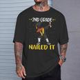 Second 2Nd Grade Nailed It Graduated Black Boy Class Of 2022 T-Shirt Gifts for Him