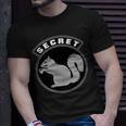 Secret Squirrel Military Intelligence Usaf Patch T-Shirt Gifts for Him