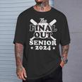 Senior 2024 Baseball Senior Year Class Of 2024 T-Shirt Gifts for Him