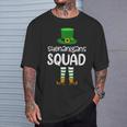 Shenanigan Squad Irish Leprechaun St Patrick's Day T-Shirt Gifts for Him