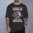 Si Tengo Que Ser Una Princesa Que Sea Guerrera 8 Marzo Camiseta Camiseta unisex Regalos para él