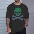 Silhouette Icon Pirate Skull & Crossbones Boys Pirate T-Shirt Gifts for Him