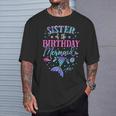 Sister Of The Birthday Mermaid Party Matching Family T-Shirt Gifts for Him