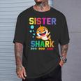 Sister Of The Shark Birthday Family Matching Birthday T-Shirt Gifts for Him