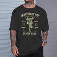 Skateboard Skateboard Life Skate & Destroy Vintage T-Shirt Gifts for Him