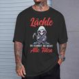 Smile Du Kannst Sie Nicht Alle Töten Grim Reaper T-Shirt Geschenke für Ihn