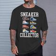 Sneaker Collector Sneakerhead Shoe Lover I Love Sneakers T-Shirt Gifts for Him