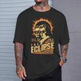 Solar Eclipse 2024 Vintage Science Fiction Movie Poster T-Shirt Gifts for Him