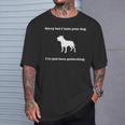 Sorry But I Hate Your Dog T-Shirt Gifts for Him