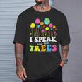 I Speak For Trees Earth Day Save Earth Insation Hippie T-Shirt Gifts for Him