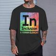 Special Ed Teacher In Inclusion A Human Element Sped Teacher T-Shirt Gifts for Him