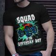 Squad Of The Birthday Boy Monster Truck Birthday Party T-Shirt Gifts for Him