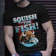 Squish The Fish Bison Buffalo T-Shirt Gifts for Him