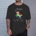 Stella Magic Einhorn T-Shirt - Mystisches Pferd mit Regenbogenspritzern Geschenke für Ihn
