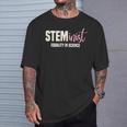 Steminist Equality In Science Stem Student Geek T-Shirt Gifts for Him