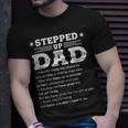 Stepped Up Dad One Who Made The Choice To Love Child Fathers T-Shirt Gifts for Him