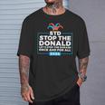 Stop The Donald Anti Trump Democrat Voter T-Shirt Gifts for Him