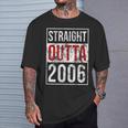Straight Outta 2006 Vintage Birthday Party N T-Shirt Gifts for Him