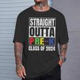 Straight Outta Pre-K School Graduation Class Of 2024 T-Shirt Gifts for Him