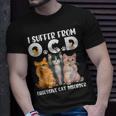 I Suffer From Obsessive Cat Disorder Pet Lovers T-Shirt Gifts for Him