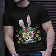 Sugar Skull Happy Easter Bunny Ears Cute T-Shirt Gifts for Him