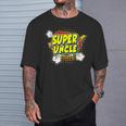 Super Awesome Matching Superhero Uncle T-Shirt Gifts for Him