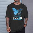 Support Aquad Butterfly T-Shirt Gifts for Him